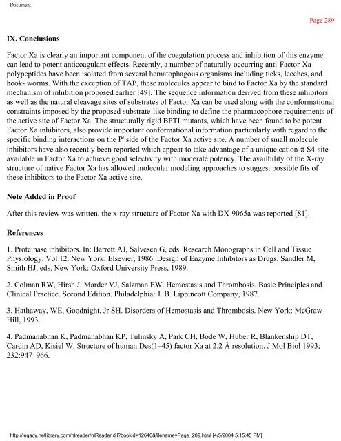 netLibrary - eBook Summary Structure-based Drug Design by ...