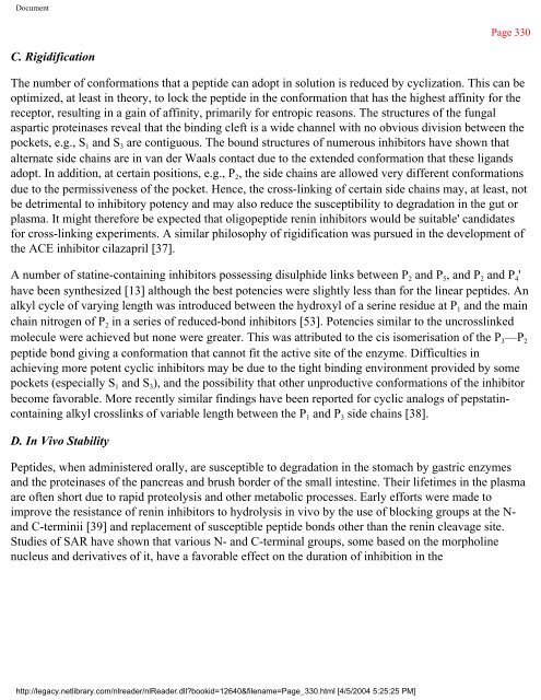 netLibrary - eBook Summary Structure-based Drug Design by ...