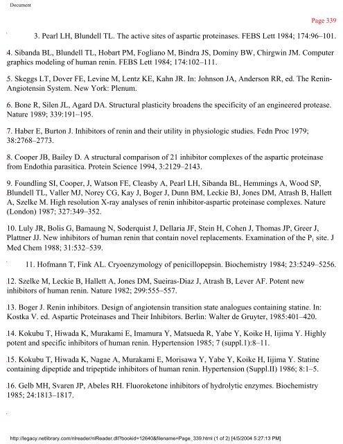 netLibrary - eBook Summary Structure-based Drug Design by ...