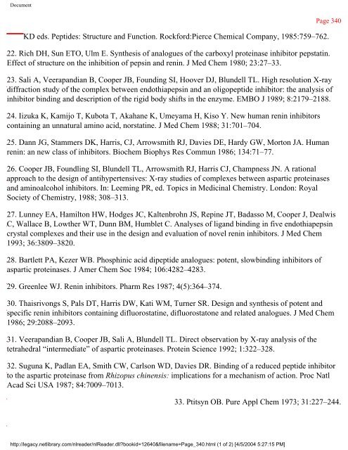 netLibrary - eBook Summary Structure-based Drug Design by ...