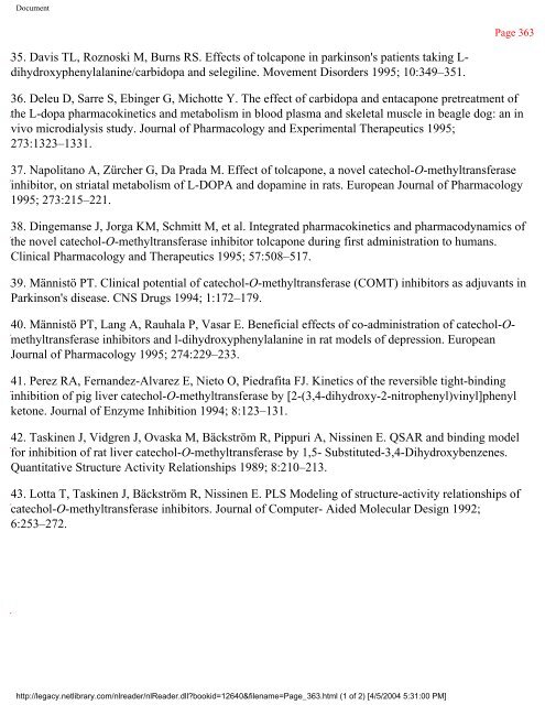 netLibrary - eBook Summary Structure-based Drug Design by ...