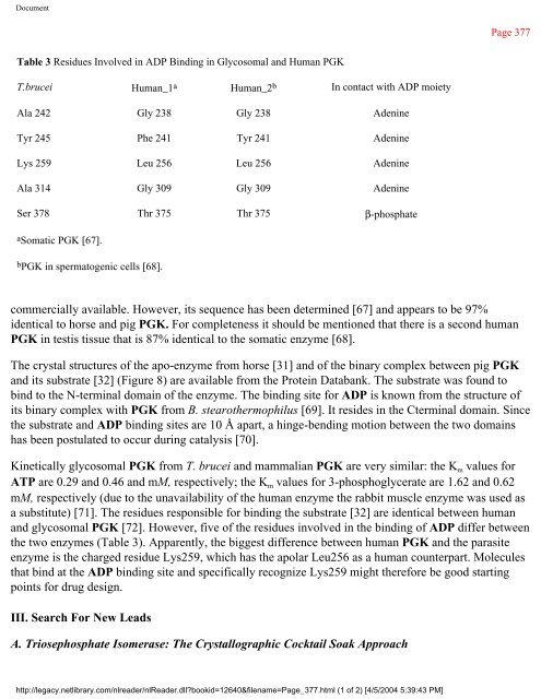 netLibrary - eBook Summary Structure-based Drug Design by ...