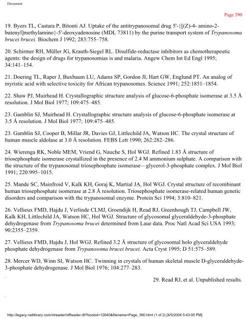 netLibrary - eBook Summary Structure-based Drug Design by ...