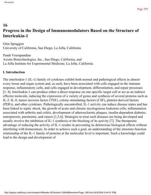 netLibrary - eBook Summary Structure-based Drug Design by ...