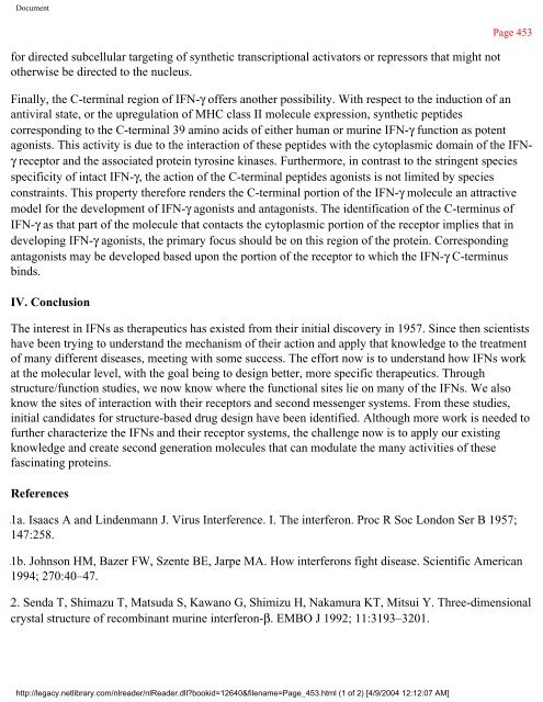 netLibrary - eBook Summary Structure-based Drug Design by ...