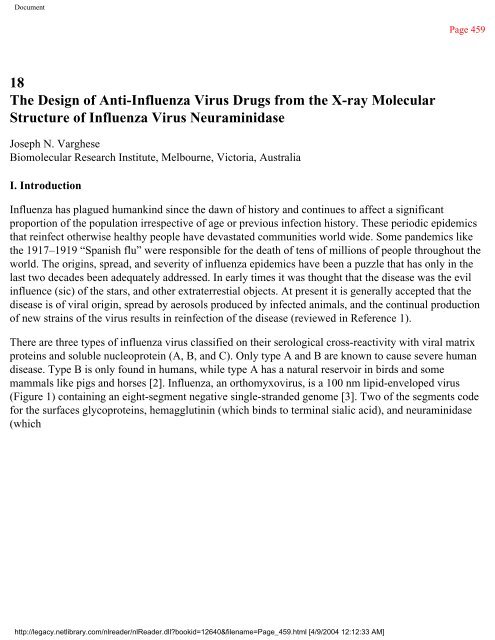 netLibrary - eBook Summary Structure-based Drug Design by ...