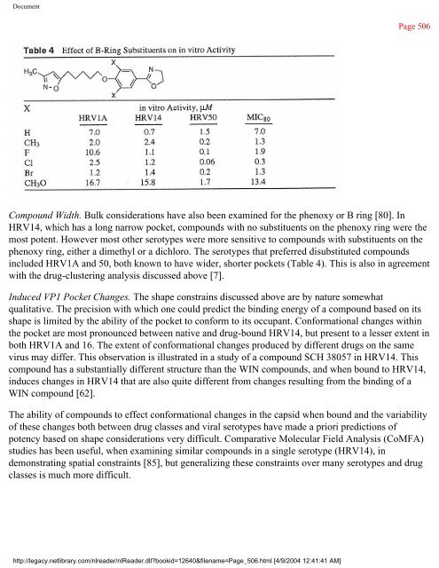 netLibrary - eBook Summary Structure-based Drug Design by ...