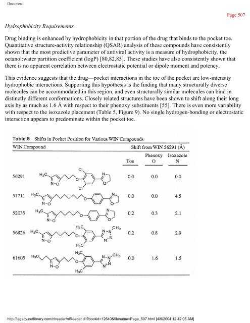 netLibrary - eBook Summary Structure-based Drug Design by ...