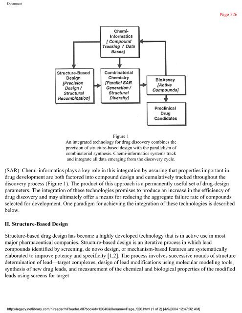 netLibrary - eBook Summary Structure-based Drug Design by ...