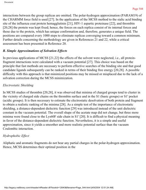 netLibrary - eBook Summary Structure-based Drug Design by ...