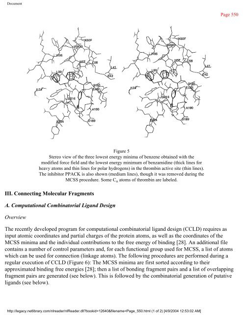 netLibrary - eBook Summary Structure-based Drug Design by ...