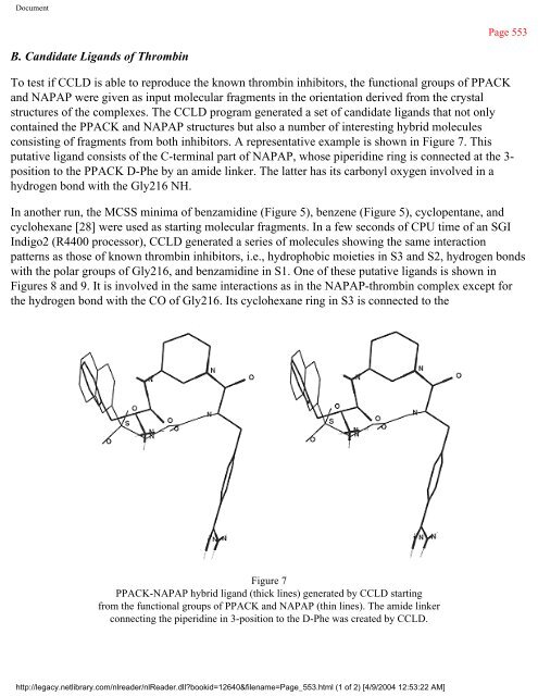 netLibrary - eBook Summary Structure-based Drug Design by ...