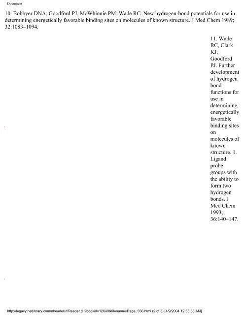 netLibrary - eBook Summary Structure-based Drug Design by ...