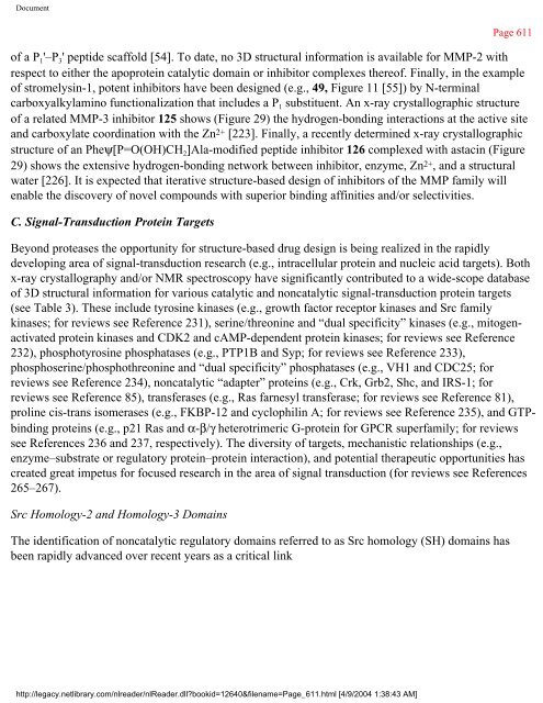 netLibrary - eBook Summary Structure-based Drug Design by ...