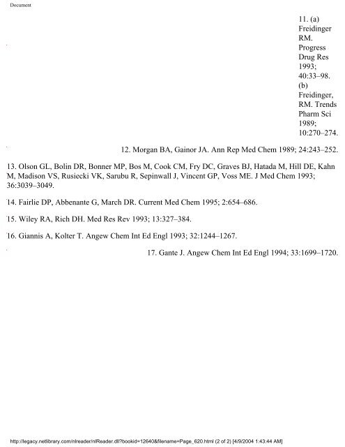 netLibrary - eBook Summary Structure-based Drug Design by ...