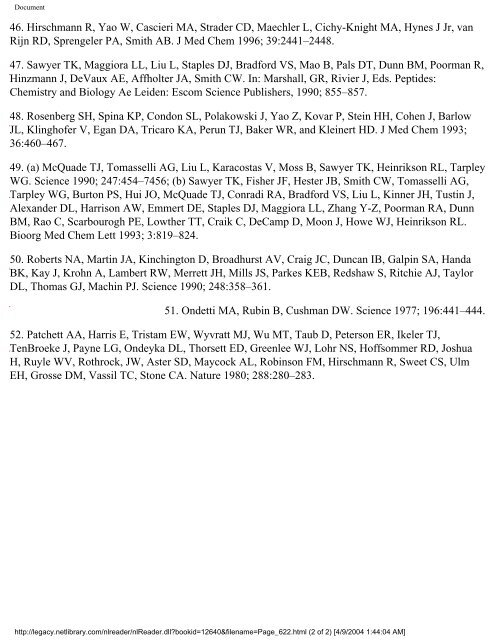 netLibrary - eBook Summary Structure-based Drug Design by ...