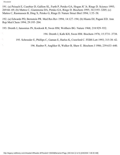 netLibrary - eBook Summary Structure-based Drug Design by ...