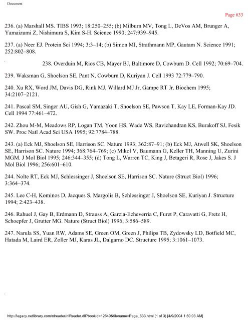 netLibrary - eBook Summary Structure-based Drug Design by ...