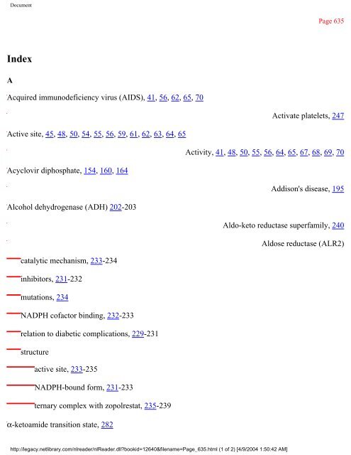 netLibrary - eBook Summary Structure-based Drug Design by ...