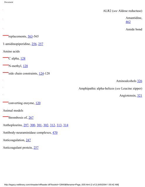 netLibrary - eBook Summary Structure-based Drug Design by ...