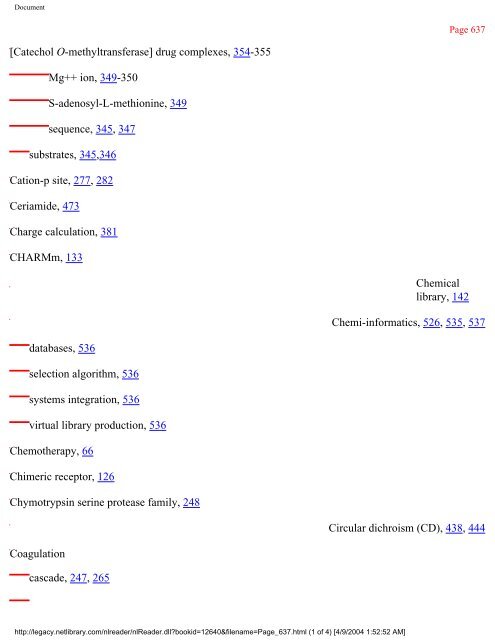 netLibrary - eBook Summary Structure-based Drug Design by ...