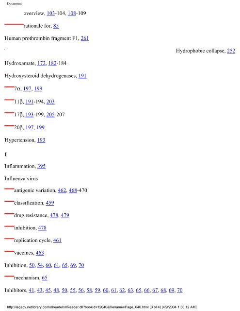 netLibrary - eBook Summary Structure-based Drug Design by ...