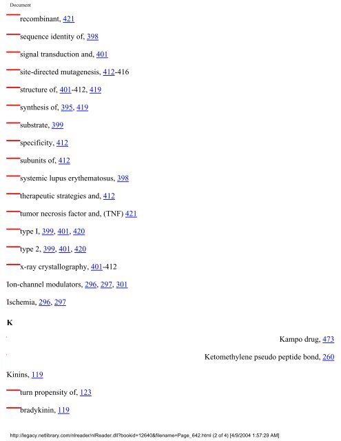 netLibrary - eBook Summary Structure-based Drug Design by ...