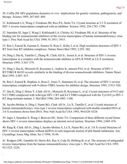 netLibrary - eBook Summary Structure-based Drug Design by ...