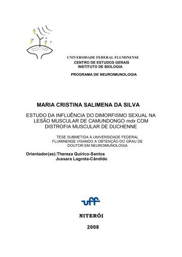 maria cristina salimena da silva - UFF