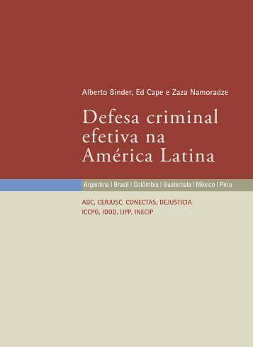 Defesa criminal efetiva na América Latina