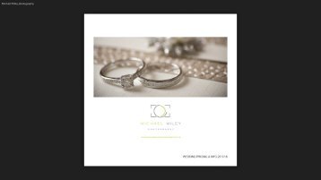 wedding brochure