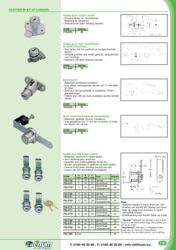 0180 46 35 88 - F: 0180 46 35 69 - info-nl@linum.eu