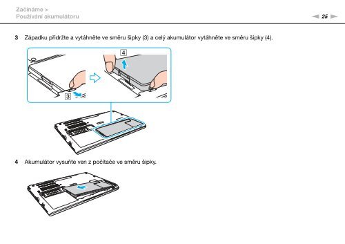 Sony VPCSB1C7E - VPCSB1C7E Istruzioni per l'uso Ceco