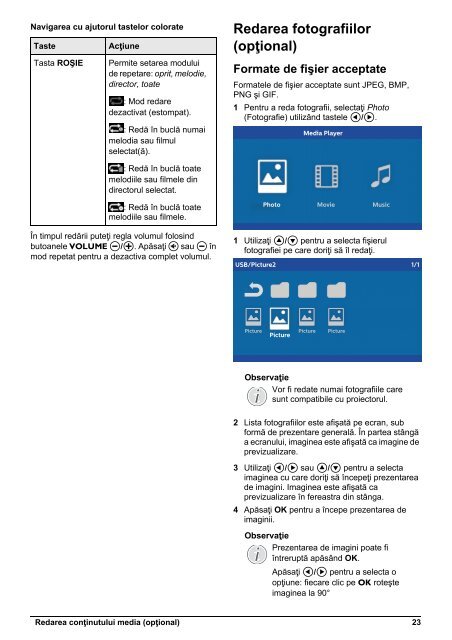 Philips Projecteur Full HD - Mode d&rsquo;emploi - RON