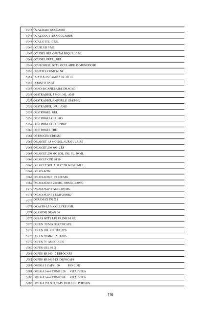 REPUBLIQUE DU RWANDA MINISTERE DE LA SANTE B.P. 84 ...