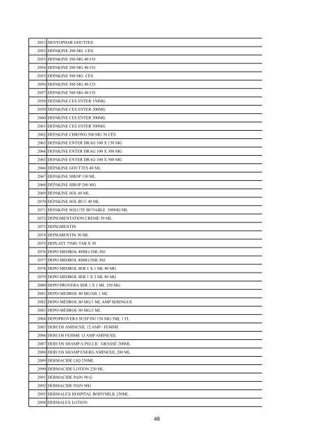 REPUBLIQUE DU RWANDA MINISTERE DE LA SANTE B.P. 84 ...