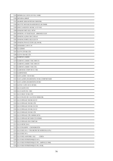 REPUBLIQUE DU RWANDA MINISTERE DE LA SANTE B.P. 84 ...