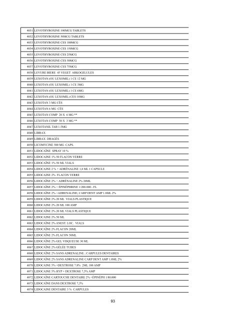 REPUBLIQUE DU RWANDA MINISTERE DE LA SANTE B.P. 84 ...