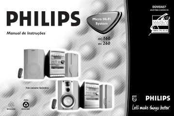 Philips MicrochaÃ®ne hi-fi - Mode dâemploi - BRP