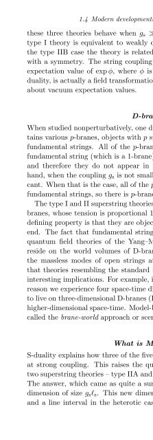 String Theory and M-Theory