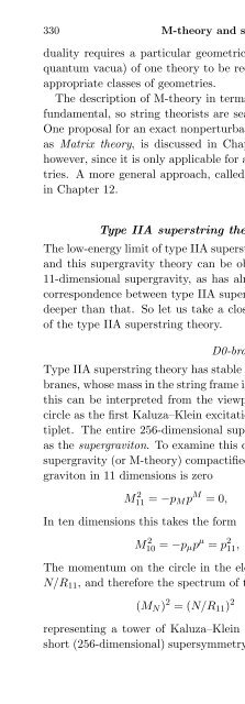 String Theory and M-Theory