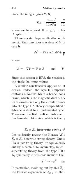 String Theory and M-Theory