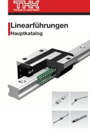 THK Linearführungen