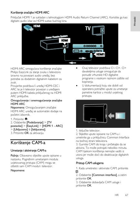 Philips TV LCD - Mode d&rsquo;emploi - HRV