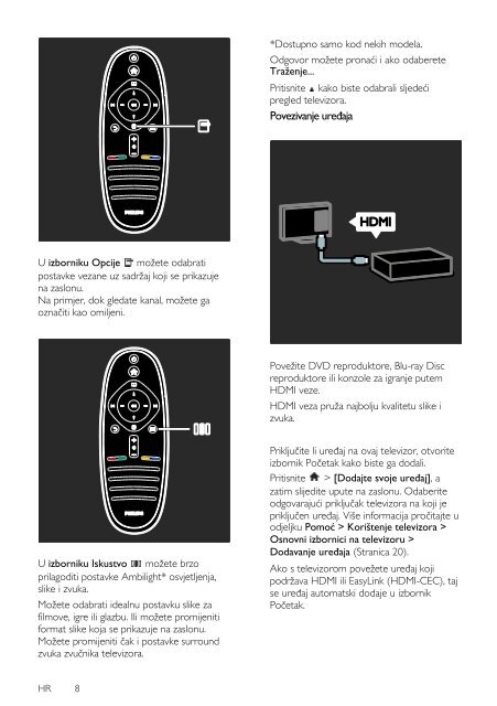 Philips TV LCD - Mode d&rsquo;emploi - HRV