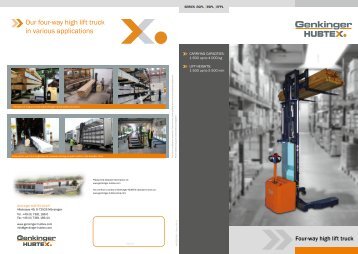 brochure EGPL 16, PDF 2 MB - Genkinger-HUBTEX GmbH