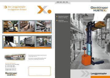 Prospekt Serie EGPL 16, PDF 2 MB - Genkinger-HUBTEX GmbH
