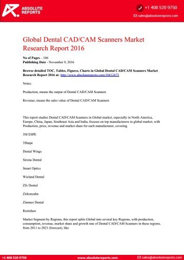 Global-Dental-CAD-CAM-Scanners-Market-Research-Report-2016