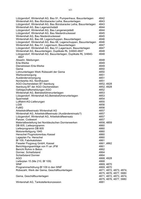 Bundesarchiv-Militärarchiv Bestand RL 3 Generalluftzeugmeister