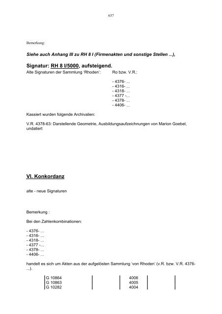 Bundesarchiv-Militärarchiv Bestand RL 3 Generalluftzeugmeister